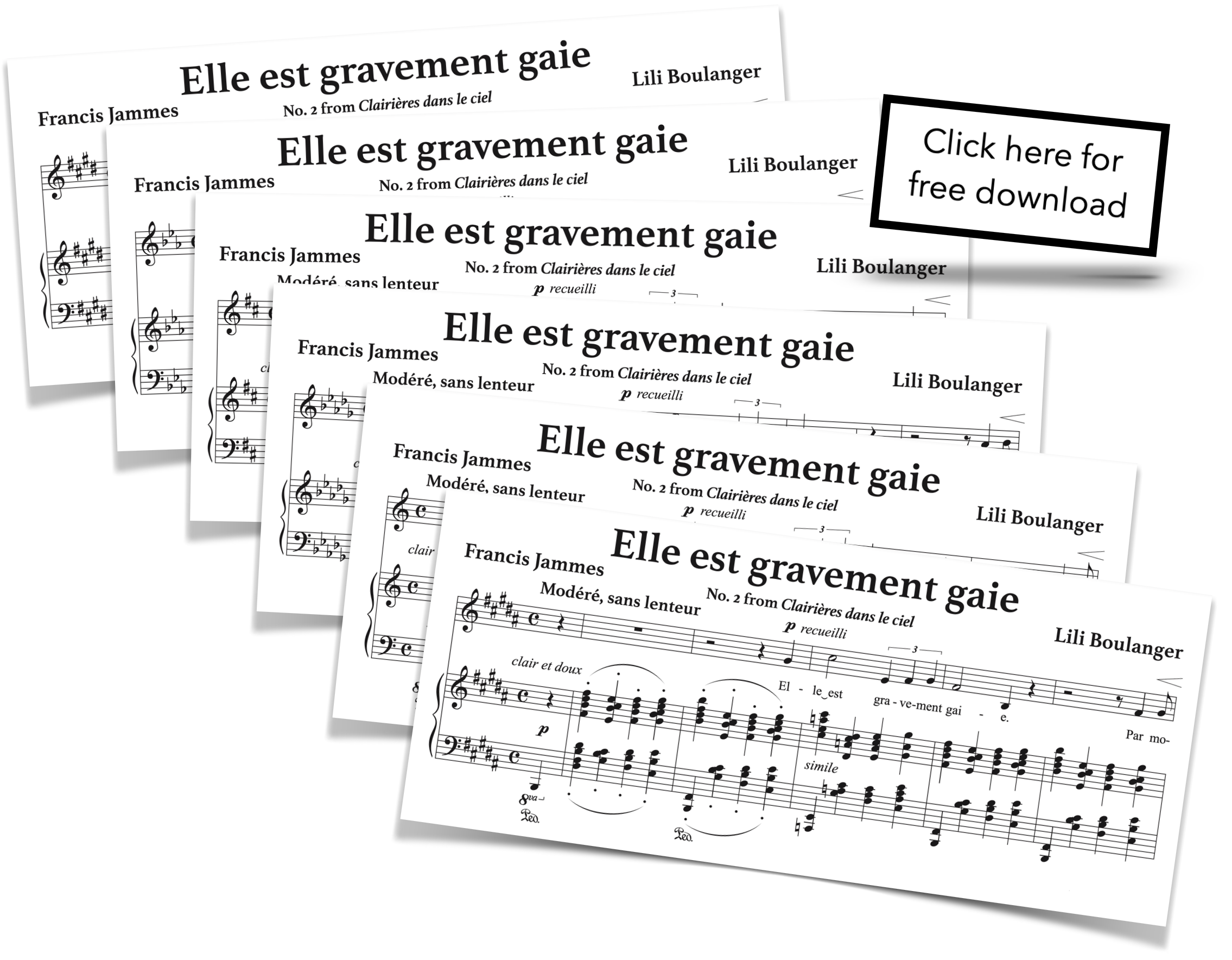 Click here for free sheet music download