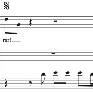 Giovanni Bononcini: Non posso disperar (transposed to 8 keys)