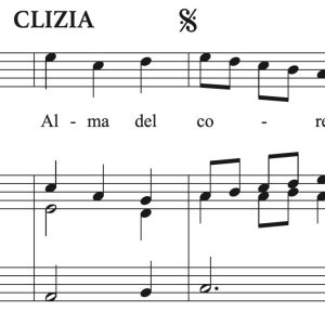 Antonio Caldara: Alma del core (transposed to 7 keys)
