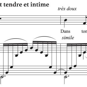 Henri Duparc: Chanson triste (transposed to 7 keys)