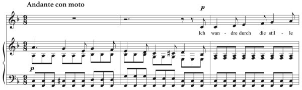 Fanny Hensel: Nachtwanderer (transposed to 9 keys)