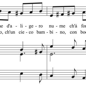 Giovanni Legrenzi: Che fiero costume (transposed to 10 keys)