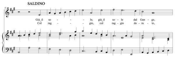 Alessandro Scarlatti: Già il sole dal Gange