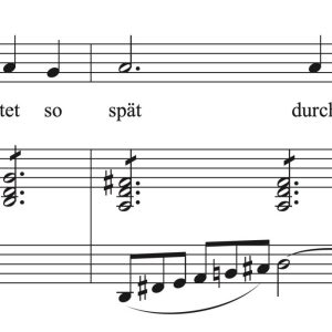 Franz Schubert: Erlkönig (transposed to 8 keys)