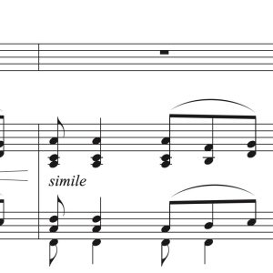 Ralph Vaughan Williams: Silent noon (transposed to 7 keys)