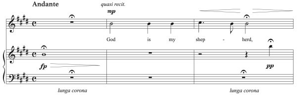 Antonín Dvořák: God is my shepherd, Op. 99 no. 4 (transposed to 8 keys)
