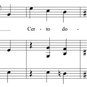 Alessandro Scarlatti: Sento nel core (transposed to 8 keys)