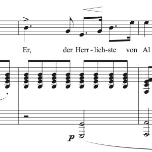 Robert Schumann: Er, der Herrlichste von Allen (transposed to 8 keys)