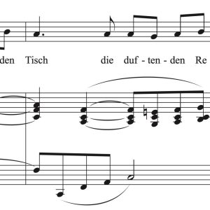 Richard Strauss: Allerseelen (transposed to 9 keys)